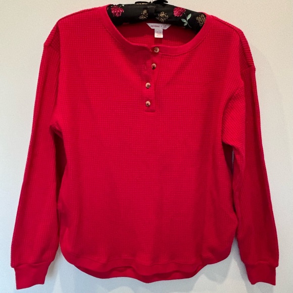 NWOT Jillian Harris x Joe Fresh Loungewear Wind Down Henley & Wind Down Jogger - Picture 4 of 15